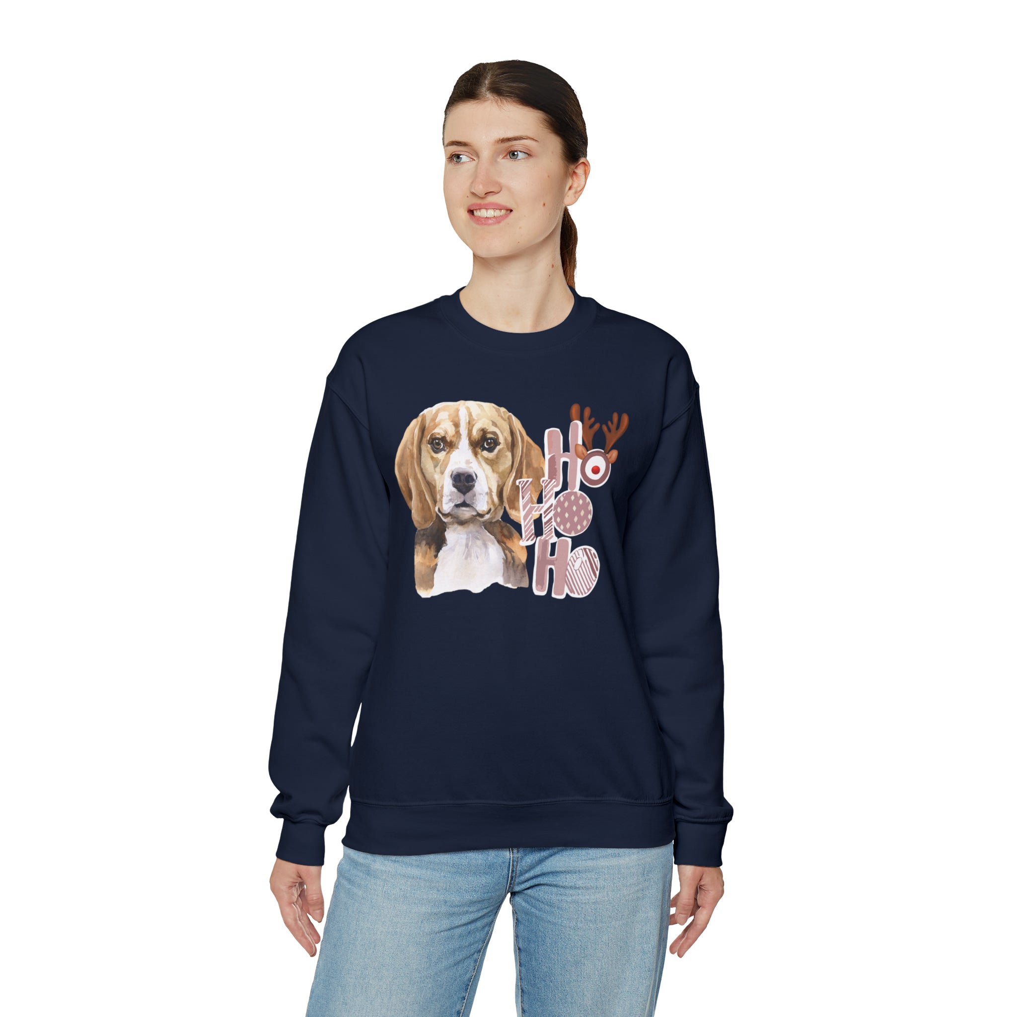 Beagle Christmas Vibes Crewneck Sweatshirt