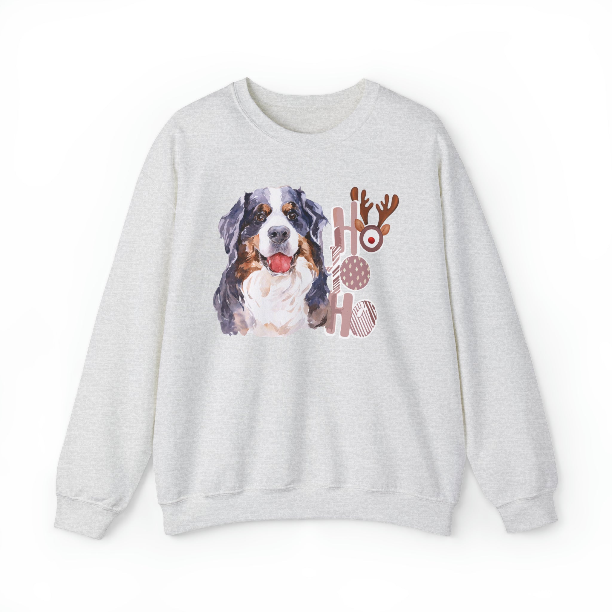 Bernese Mountain Dog Christmas Vibes Crewneck Sweatshirt