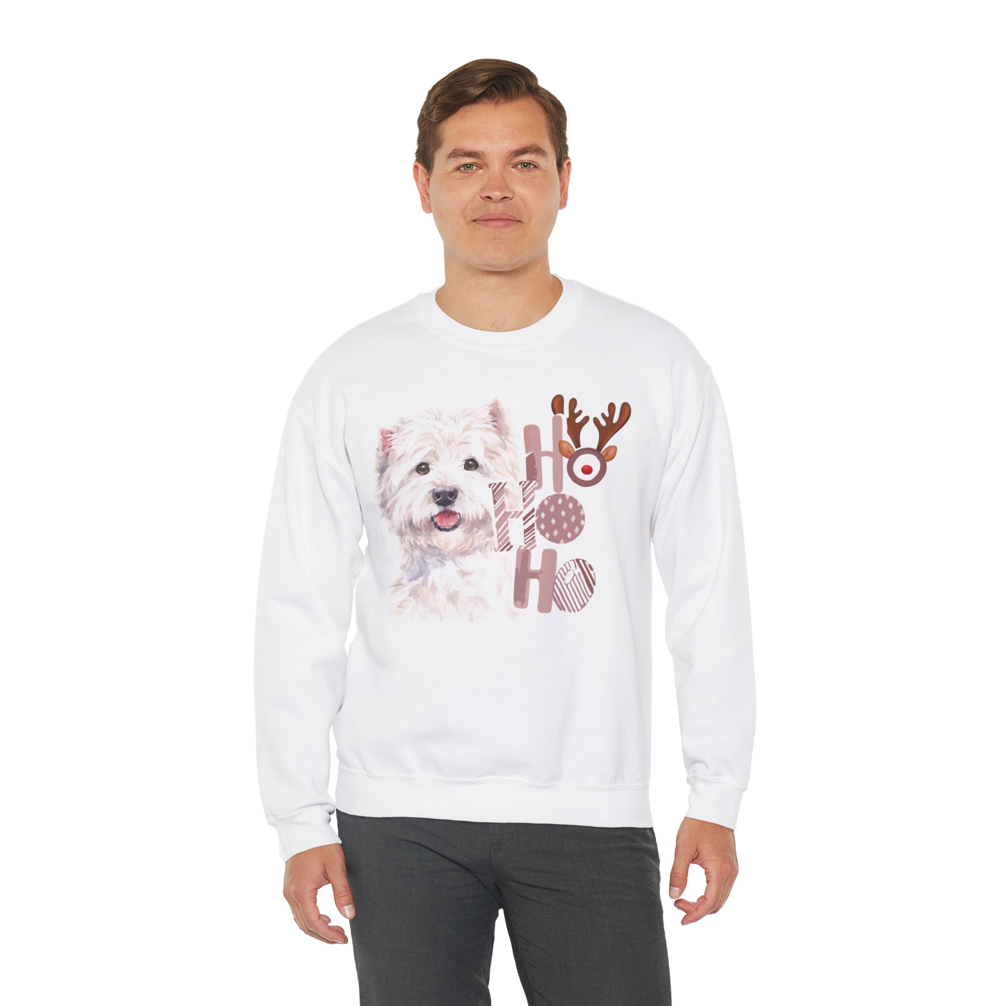 Westie Christmas Vibes Crewneck Sweatshirt