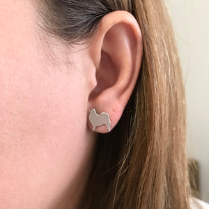 Samoyed Earrings