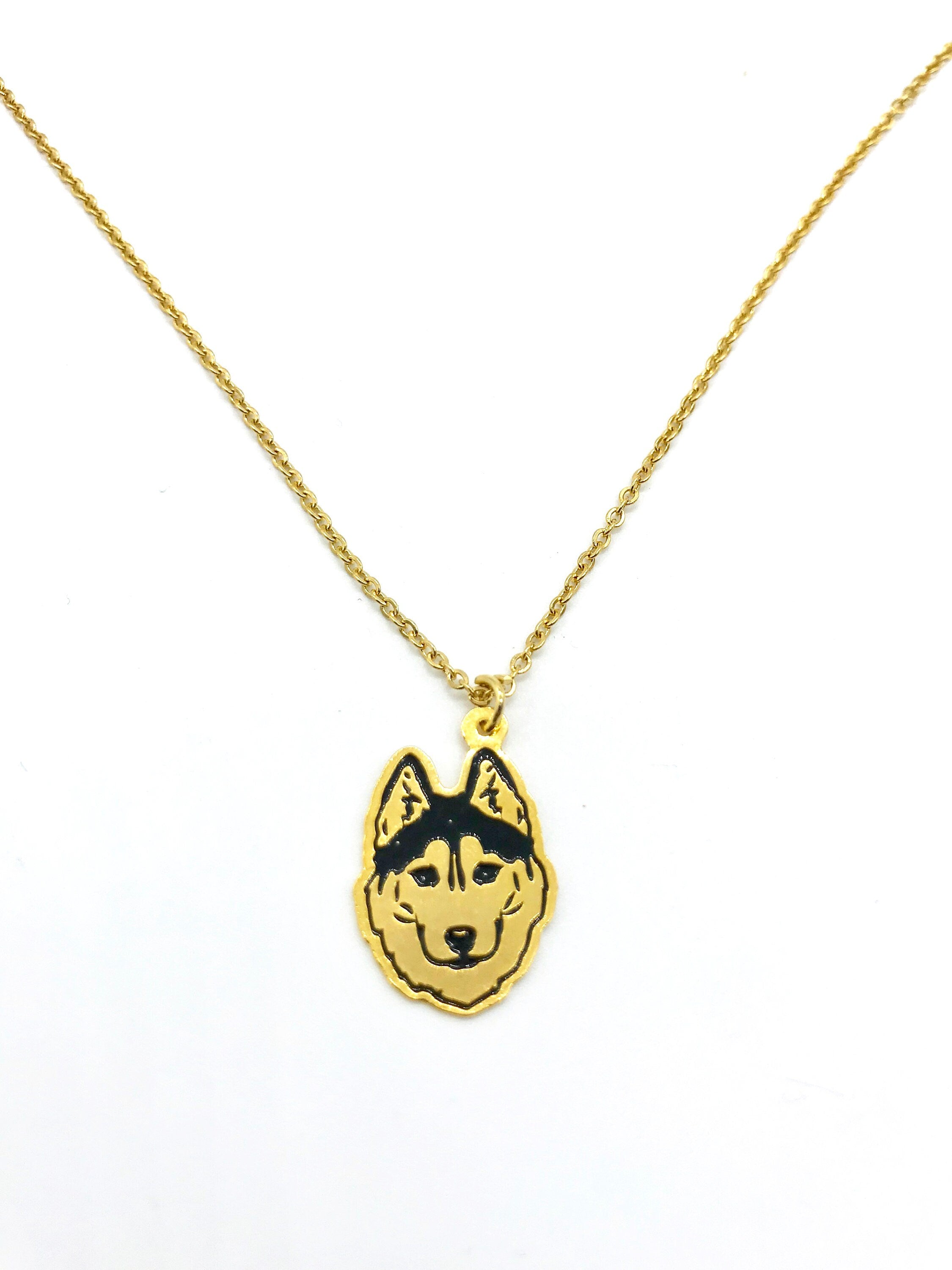 Siberian Husky Necklace, dog breeds, pet lovers, Necklace women, unique jewelry, Necklace, dog lovers, dog rescue, fashion jewelry