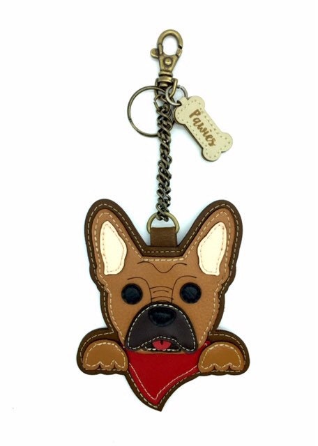 PawsFourLove Cute French Bulldog Keychain - French Bulldog Gifts