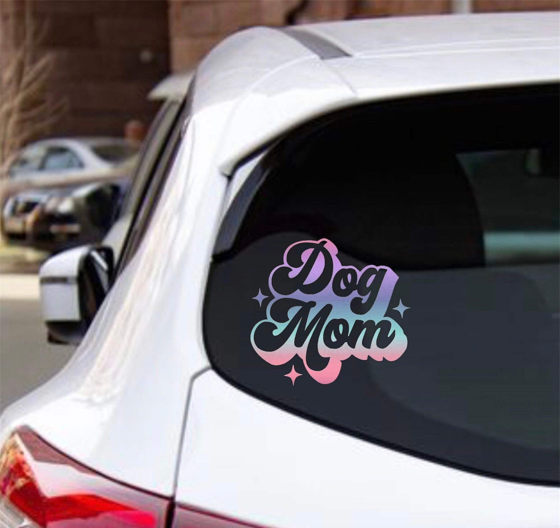 Dog Mom Sticker Decal