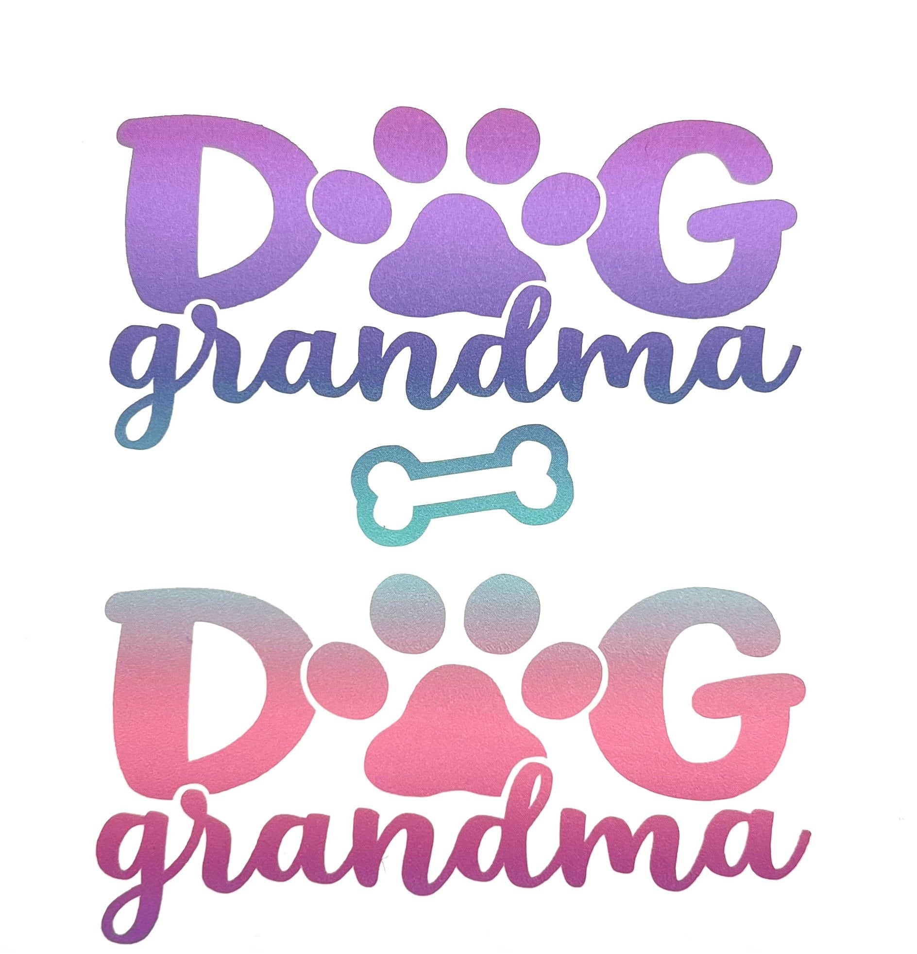 Dog Grandma Sticker Decal